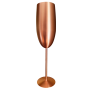 Pahar Sampanie Personalizat Inox Satin Rose Gold Mesajul Tau