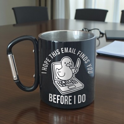 Cana cu Carabiniera Inox Negru I hope this email finds you before I do