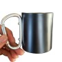 Cana cu Carabiniera Inox Negru Mat Sedinta in loc de email