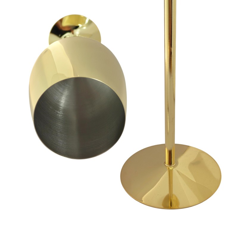                  Pahar Vin Personalizat Inox Auriu Femeie Cool Mesaj Eu vin, Tu pleci
               