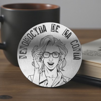 Coaster din inox pentru pahar Tipa Misto Nenorocita de la Conta