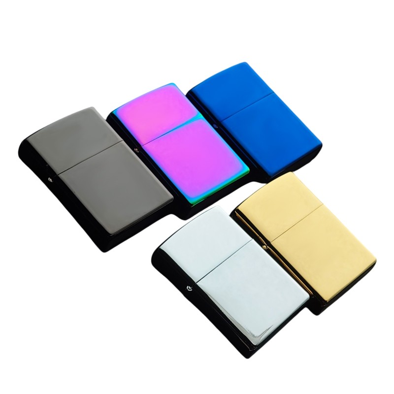                  Bricheta Personalizata Inox Albastra Here We F**cking Go Again Good Morning
               