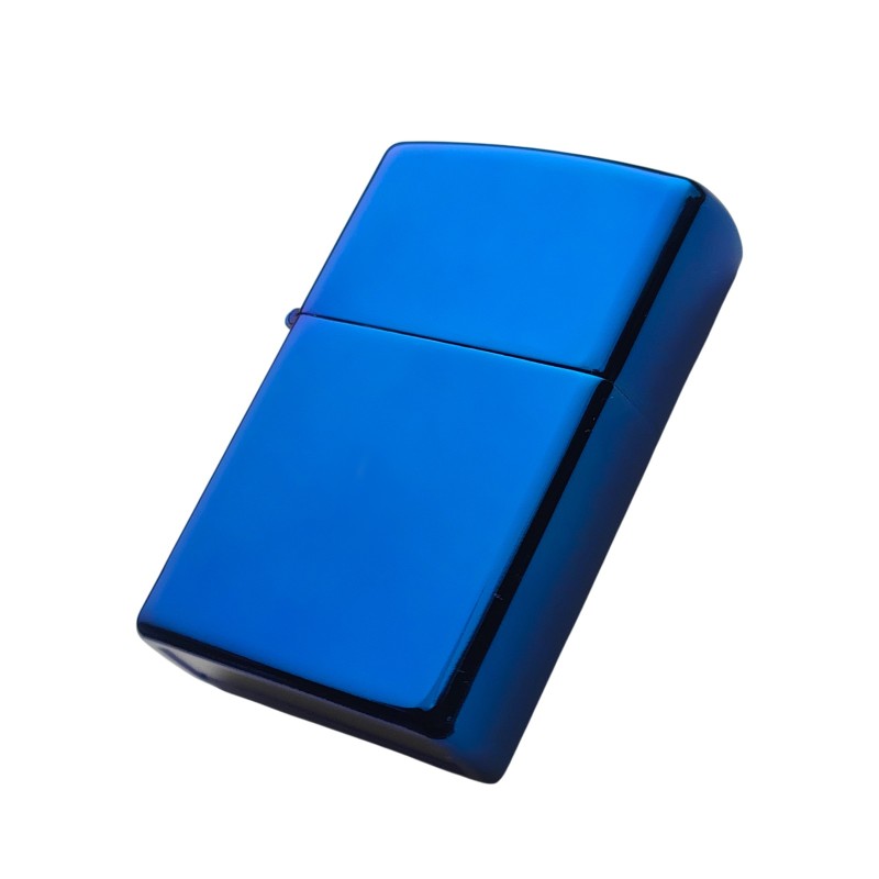                  Bricheta Personalizata Inox Albastra Here We F**cking Go Again Good Morning
               