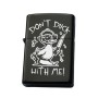 Bricheta Personalizata Inox Negru Don't Duck With Me