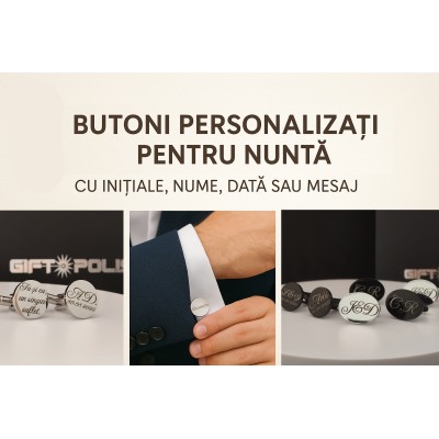 Butoni Personalizați pentru Nuntă – Ghid Complet 2025